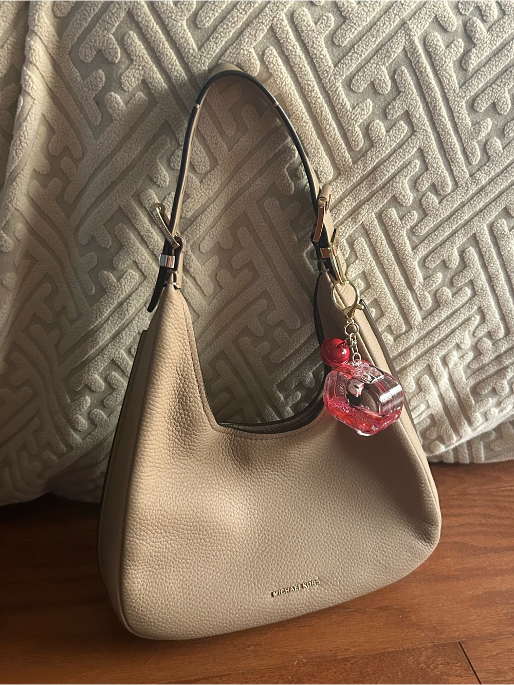 Michael Kors Beige Nolita Bag